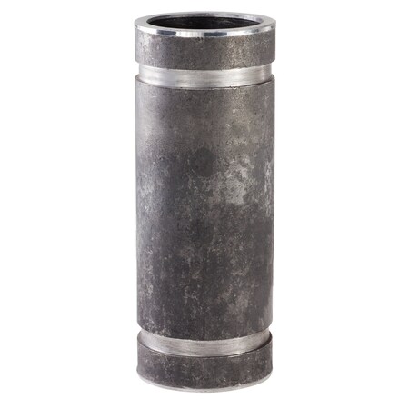 Usa Industrials Grvd Pipe Nipple - Steel Black-Coated - Schedule 40 - Welded - UnThrded - 2-1/2 Grvd End - 4 Lng ZUSA-PF-18280